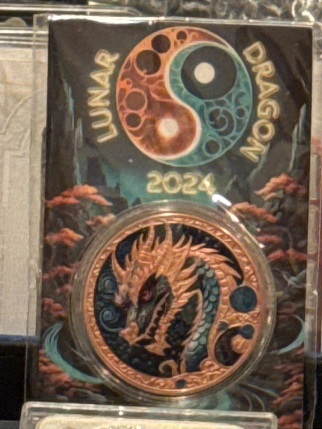 Lunar Dragon 2024 Copper Coin