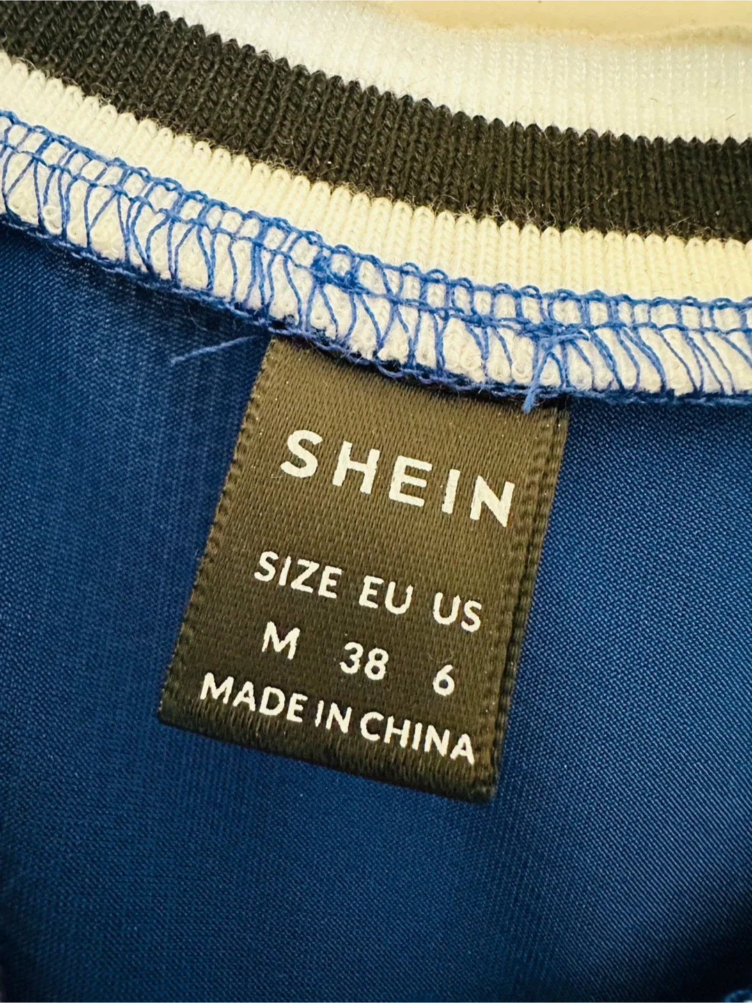 Shein Los Angeles #18 Dress - Blue, Size M image indicator(3)