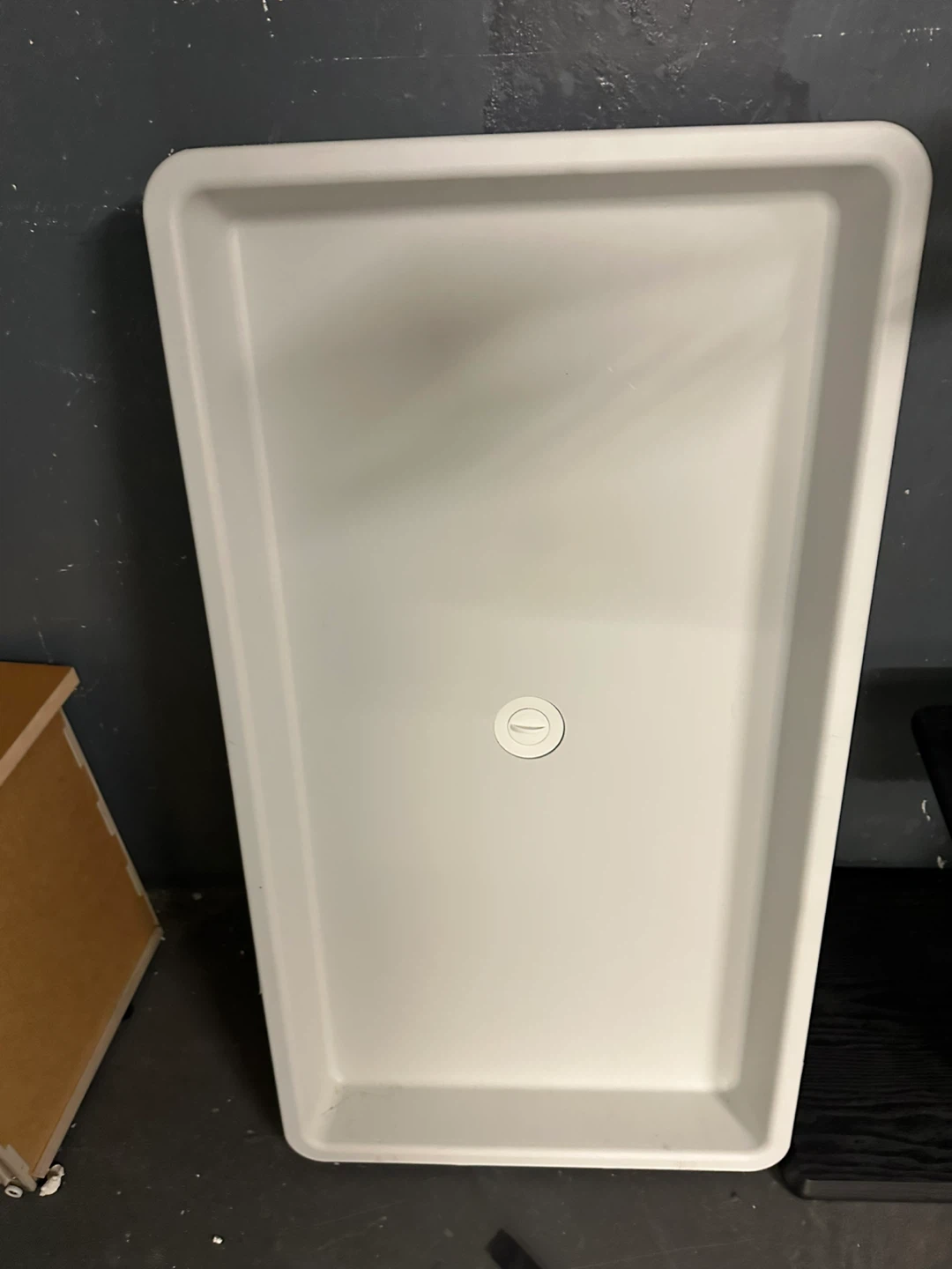White Utility Sink Table - photo 3