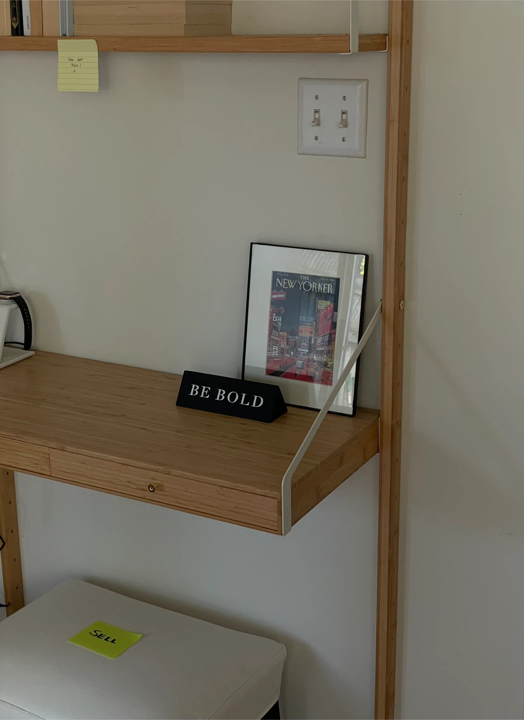 IKEA Svalnäs Wall Mounted Desk & Shelves - photo 3