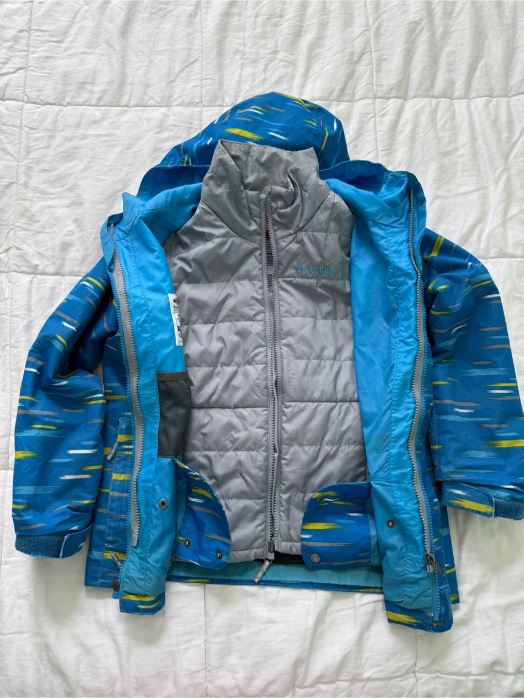 Columbia 3 in 1 ski suit youth S image indicator(4)