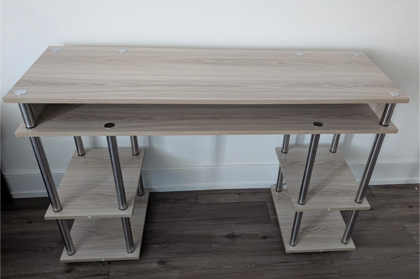 Computer Desk with Shelves - photo 3