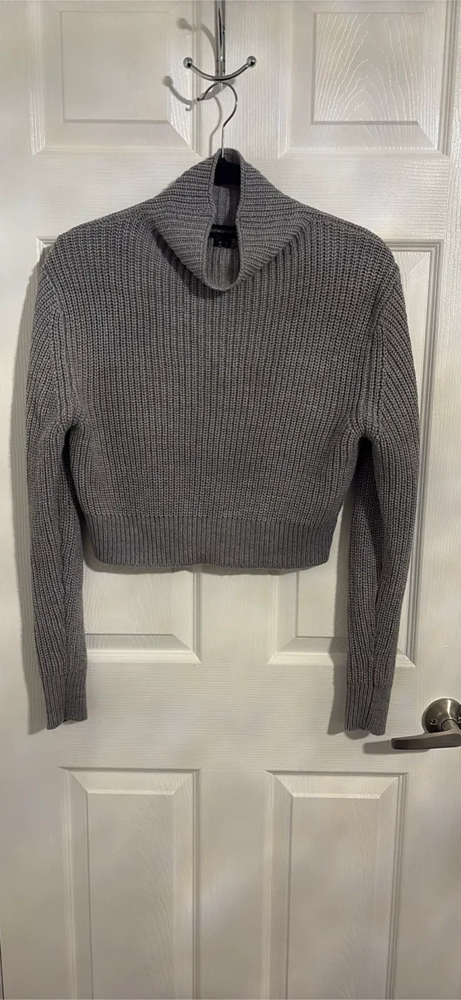Streetwear Society Grey Knit Sweater - Size M thumbnail