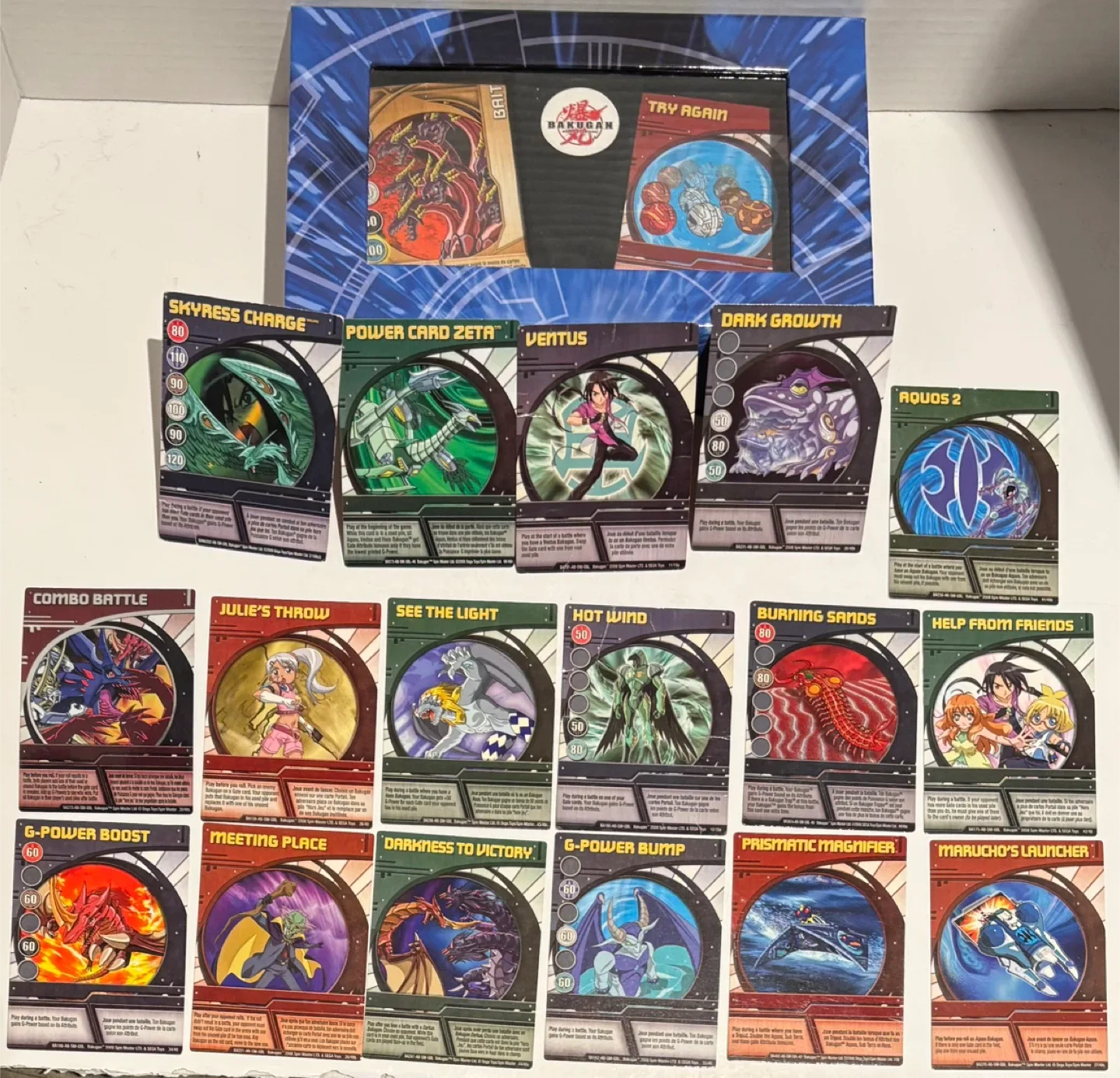 Bakugan Trading Cards Lot 2008  - 79 Cards image indicator(3)