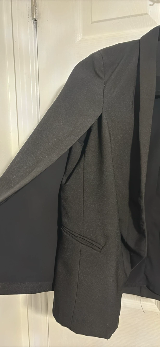 Hot & Delicious Black Blazer - Size L - photo 3