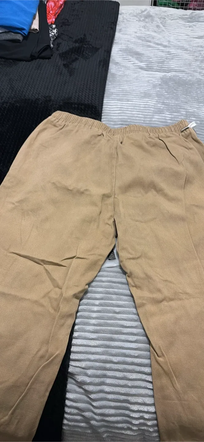 SHEIN Tan Joggers - Size M image indicator(2)