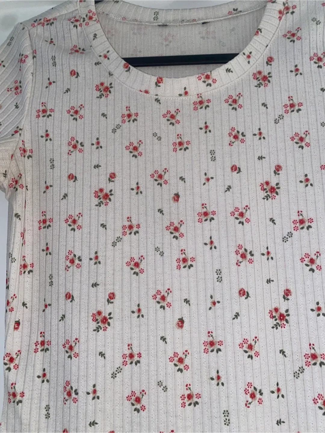 White Floral Print Mini Dress image indicator(4)