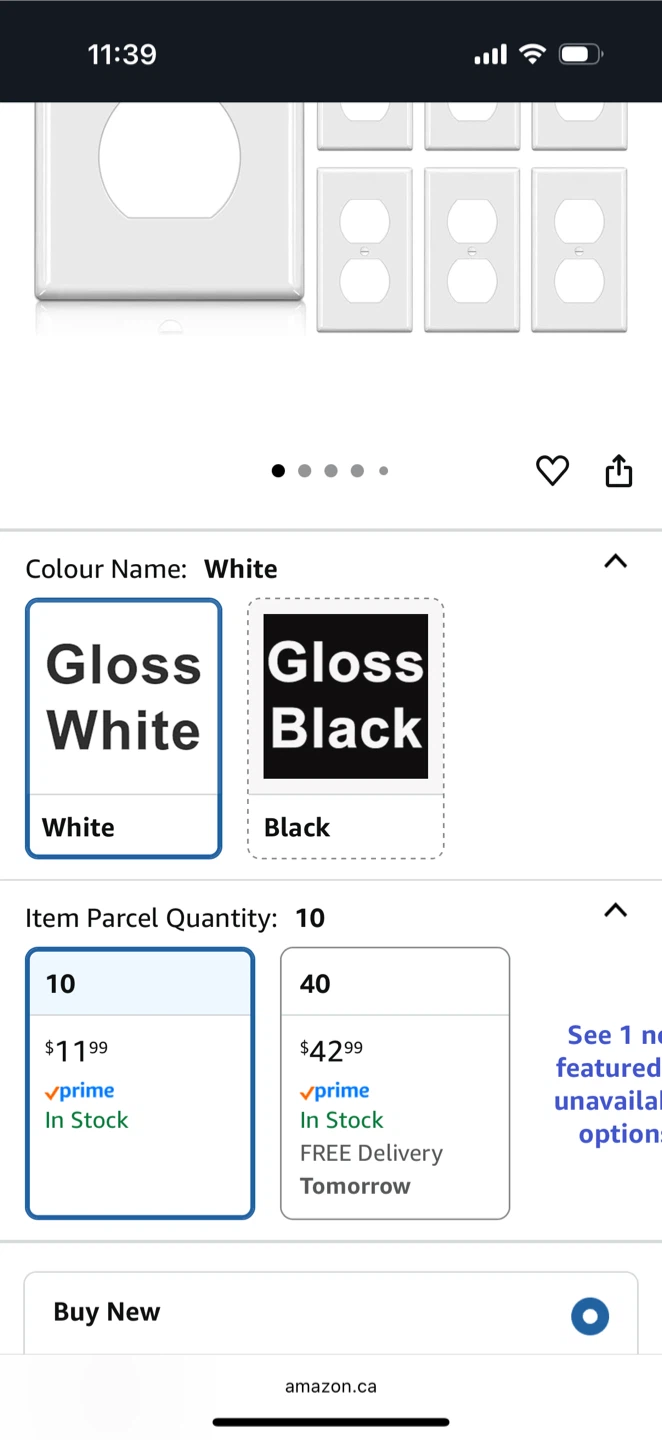 BESTTEN 1-Gang Duplex Outlet Cover - 9 Pack - photo 4