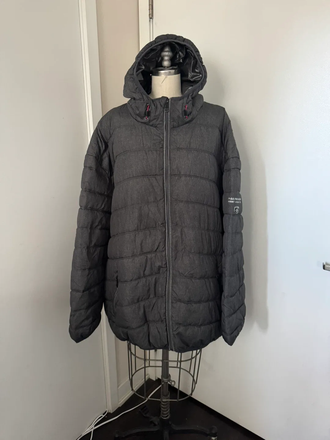 Size 5X Fall / Autumn Winter Coat - Dark gray in colour thumbnail