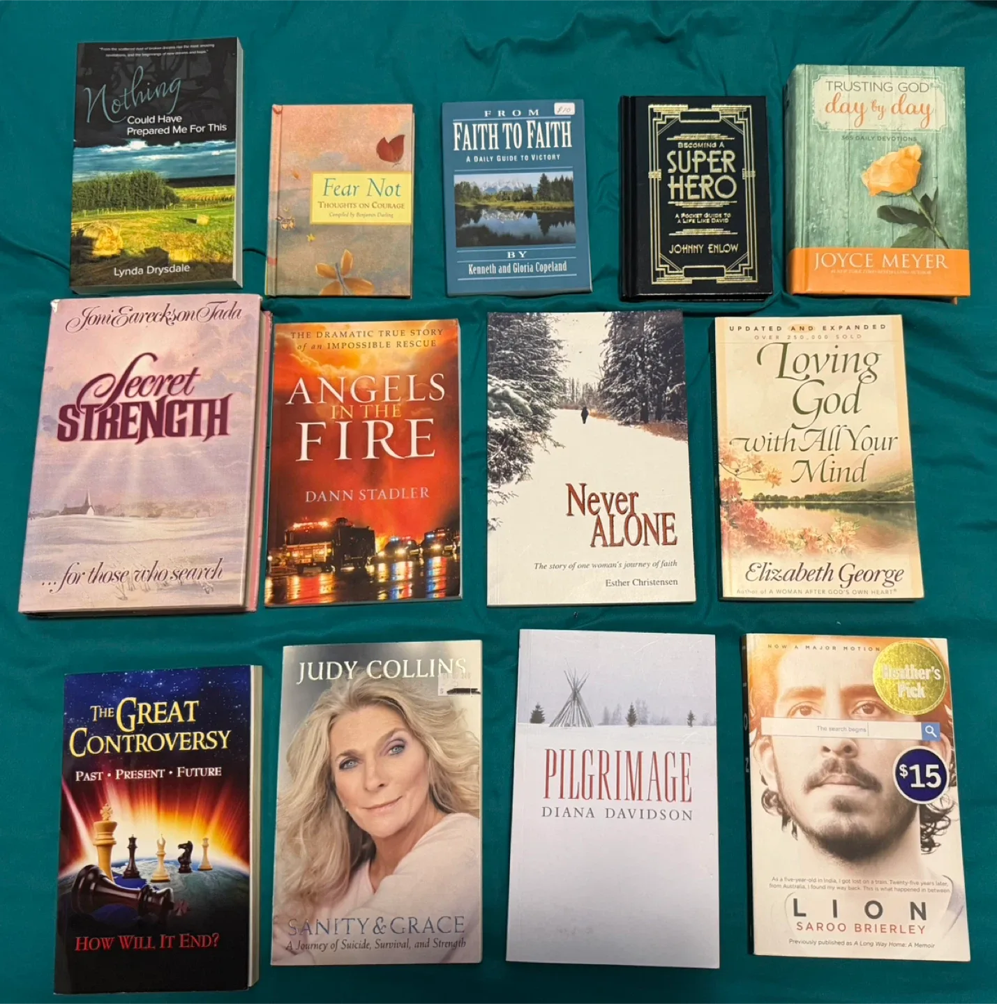 Assorted Christian Books - Variety of Titles thumbnail