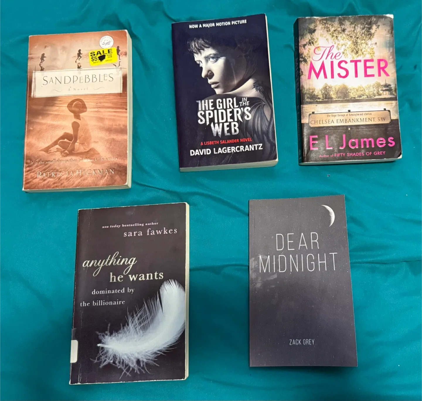 5 Assorted Novels - Sandpebbles, The Mister & More! thumbnail