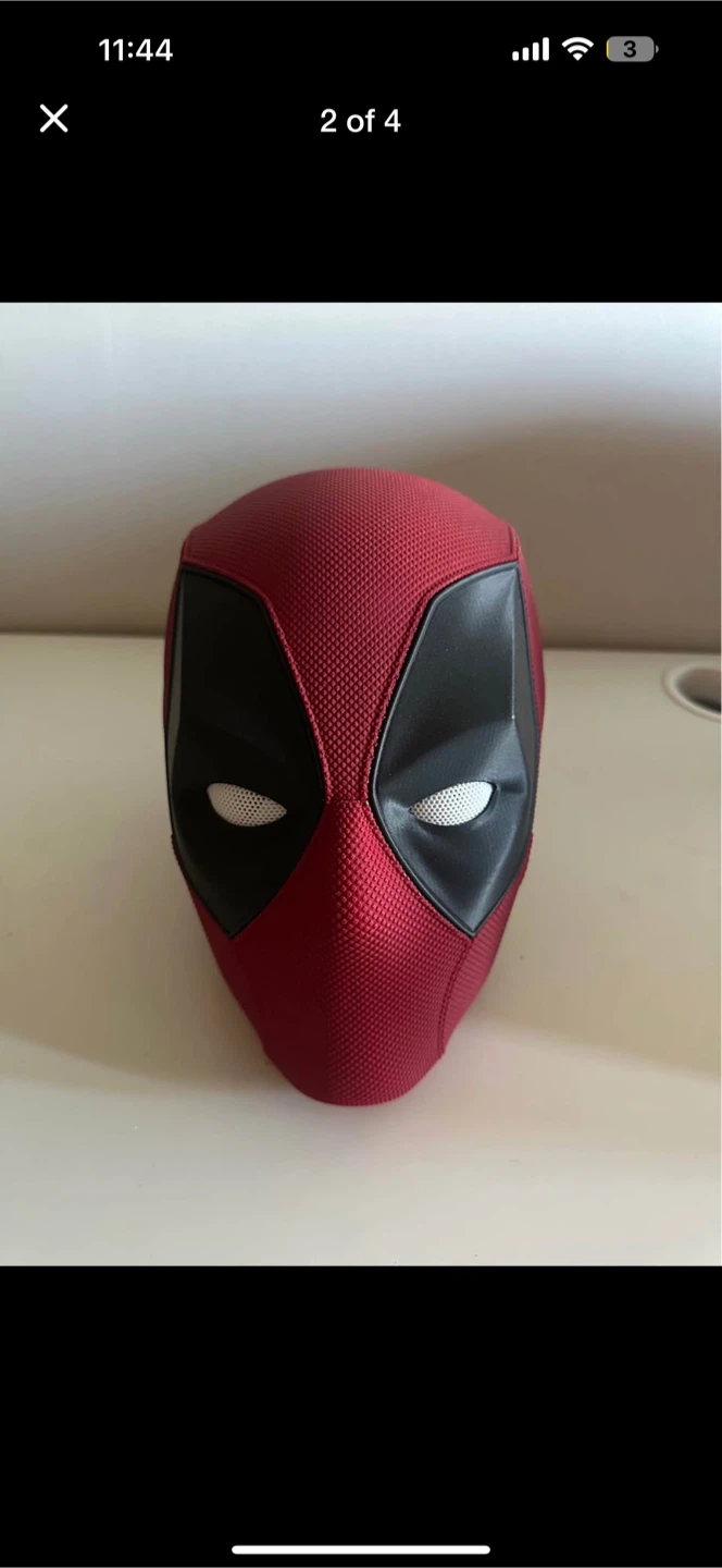 Deadpool 3D Printed Wearable Mask/Helmet