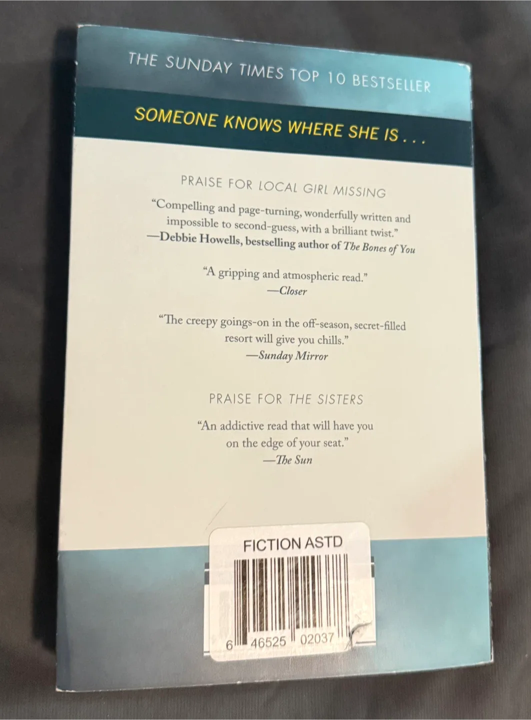 Local Girl Missing by Claire Douglas Book image indicator(2)