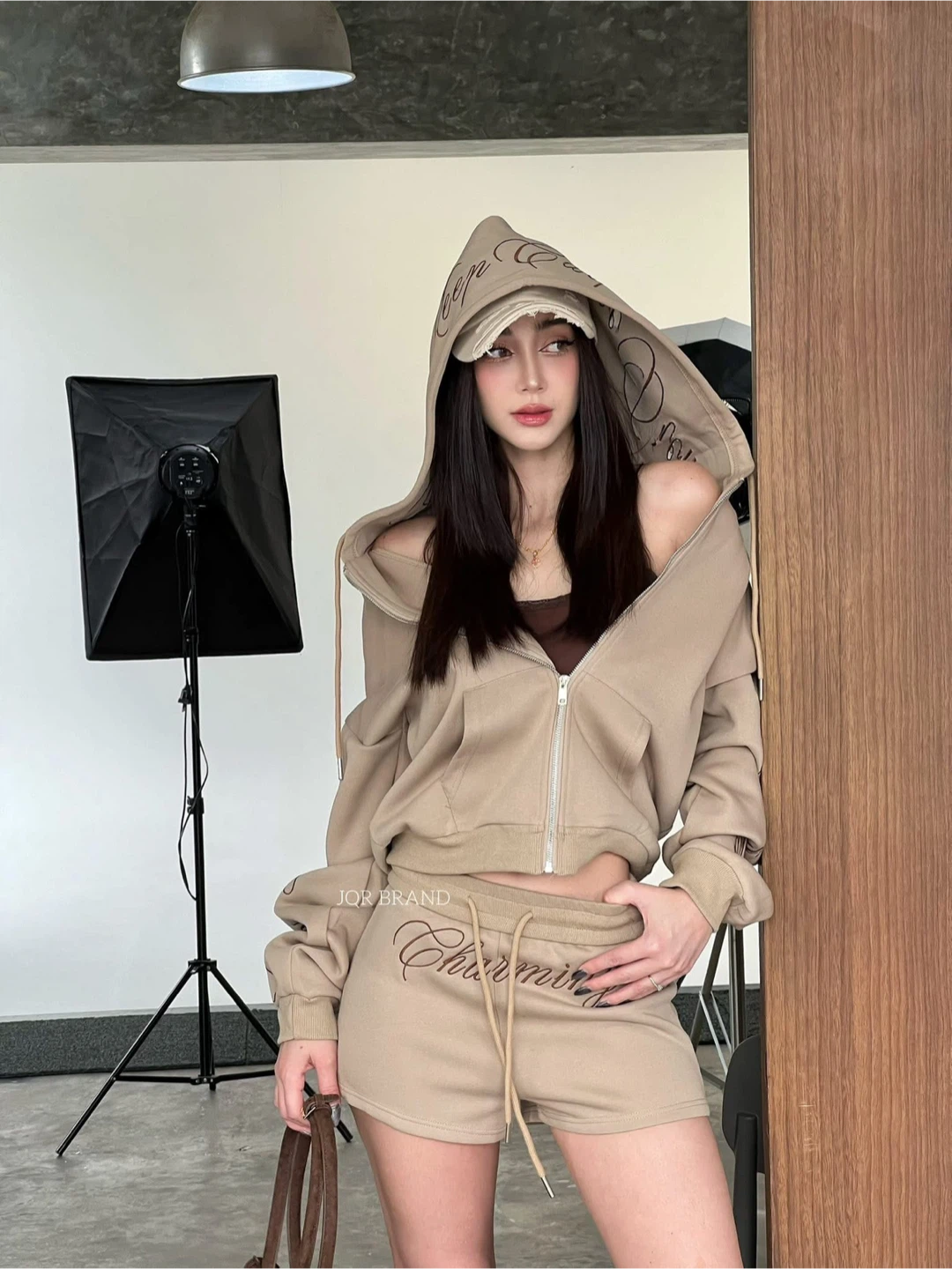 JQR Brand Matching Set - Hoodie and Shorts - photo 5
