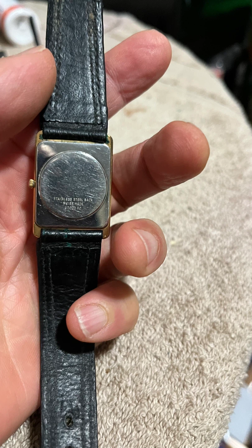 Birks Quartz Watch - Black Leather Strap - photo 3