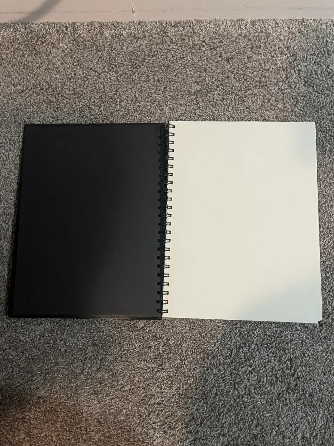 Black Spiral Sketchbook thumbnail