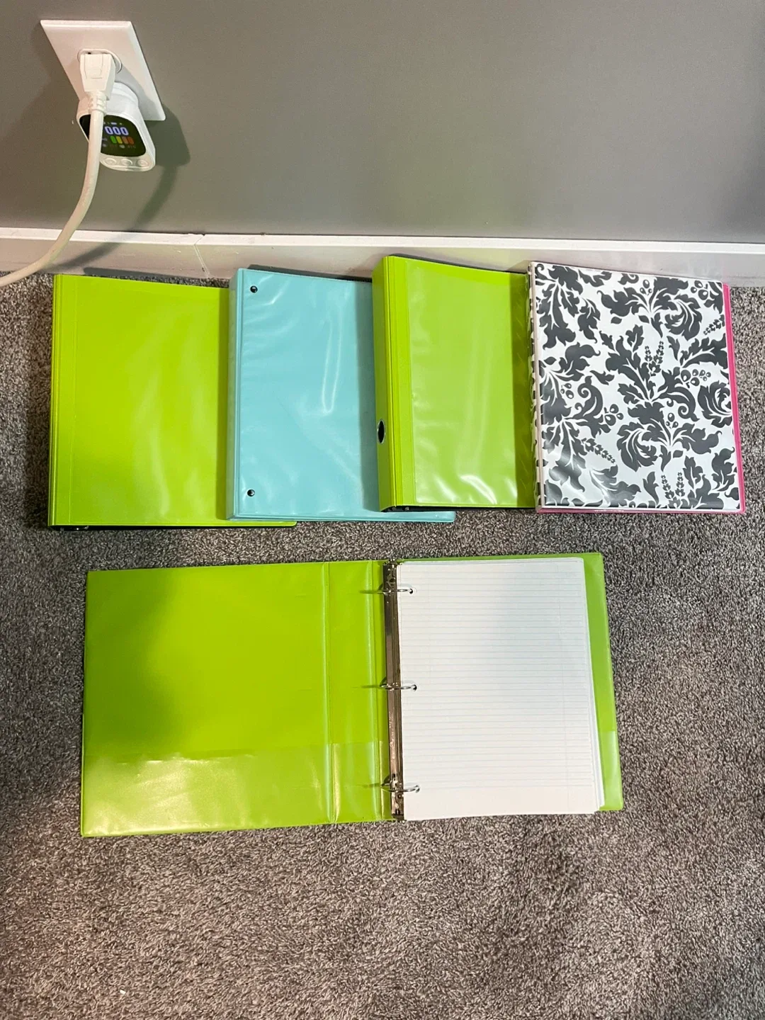 Binders - Green, Blue, Floral thumbnail