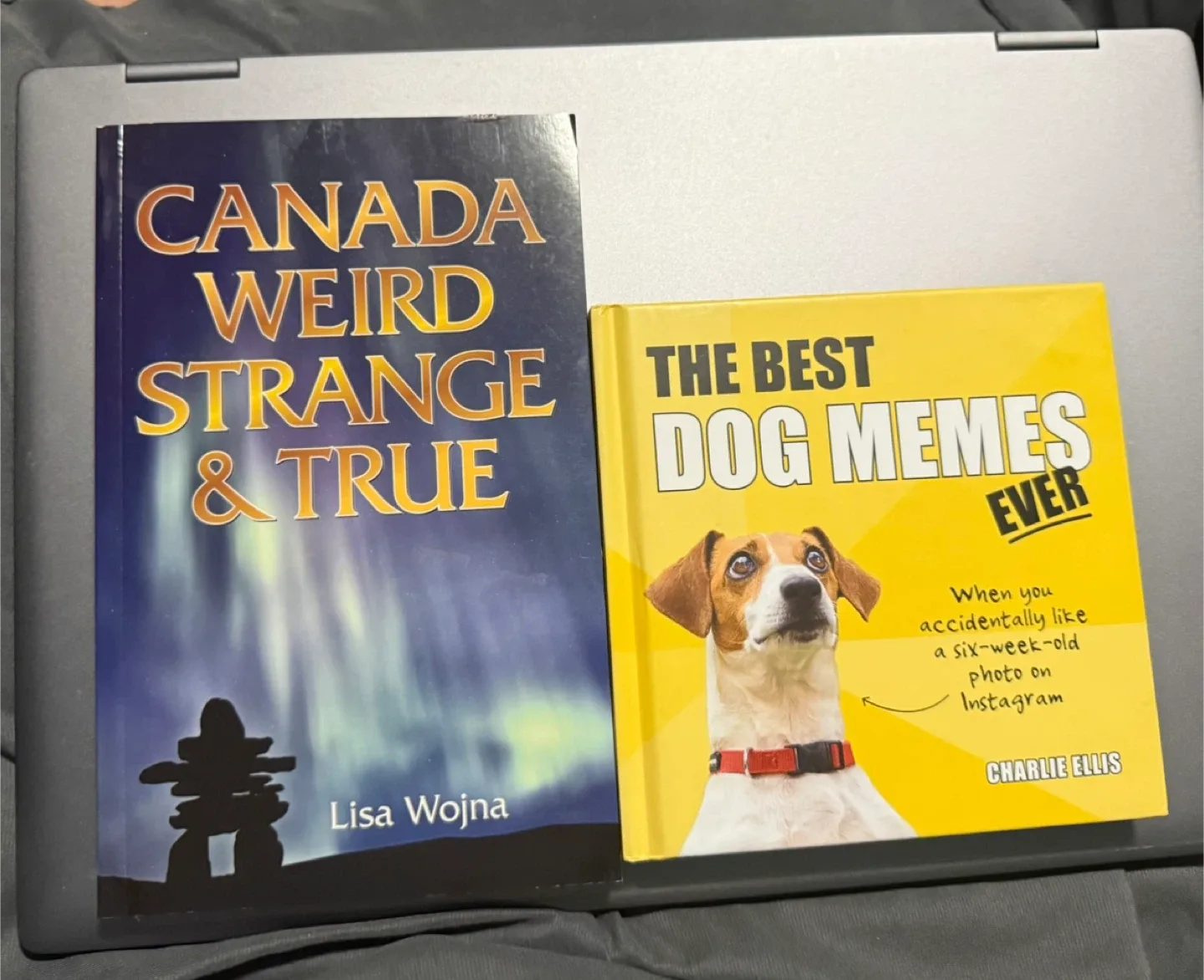 Canada Weird Strange & True Book & Dog meme book thumbnail