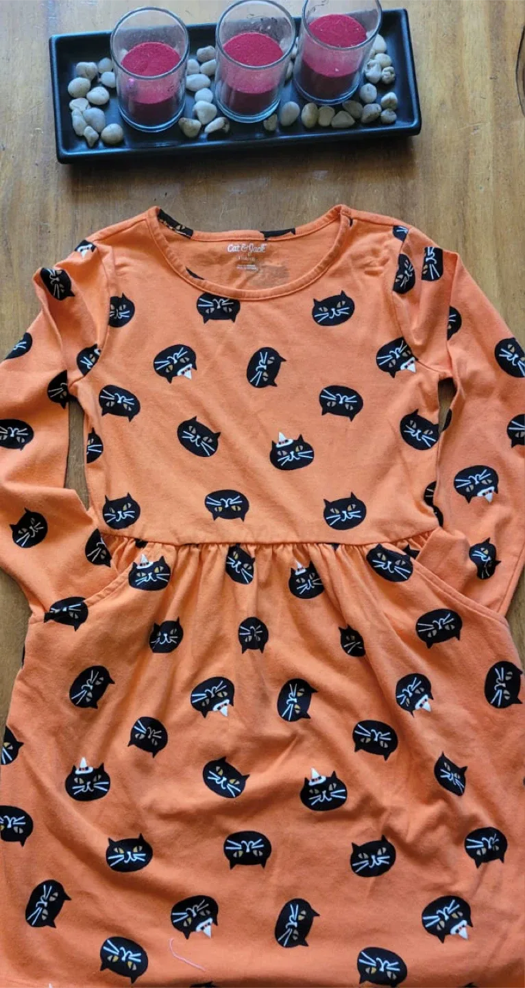 Beautiful cat girl dress 🐱 size 10/12. (L) image indicator(2)