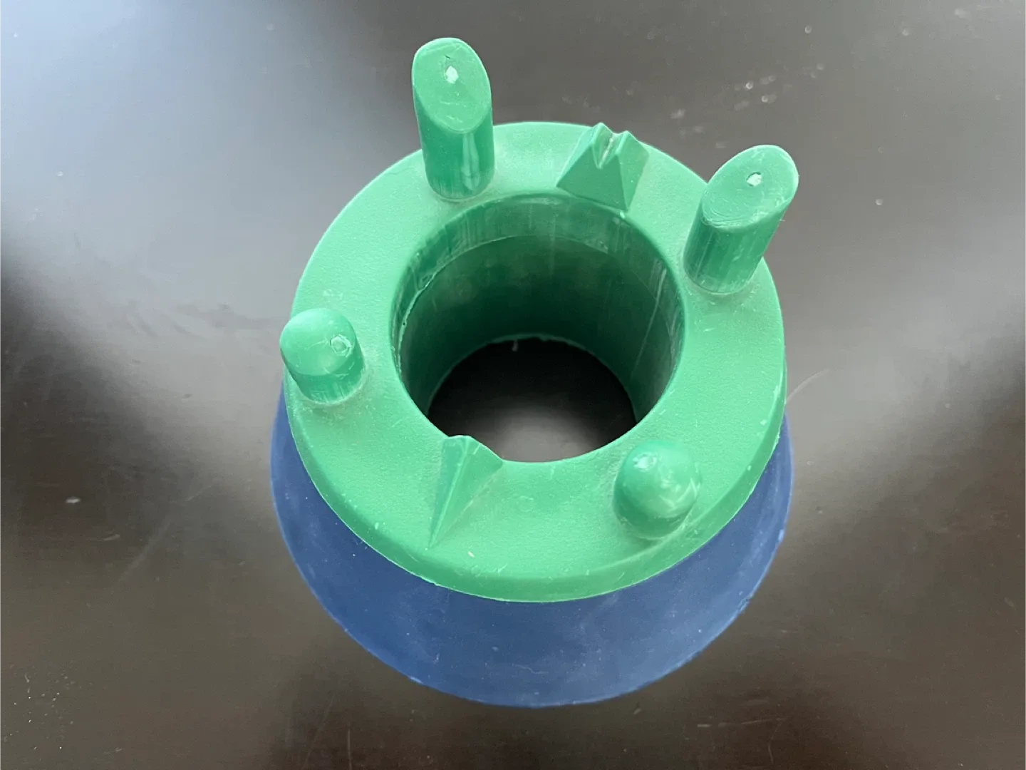 Gilbert Rugby Kicking Tee - Blue/Green image indicator(3)