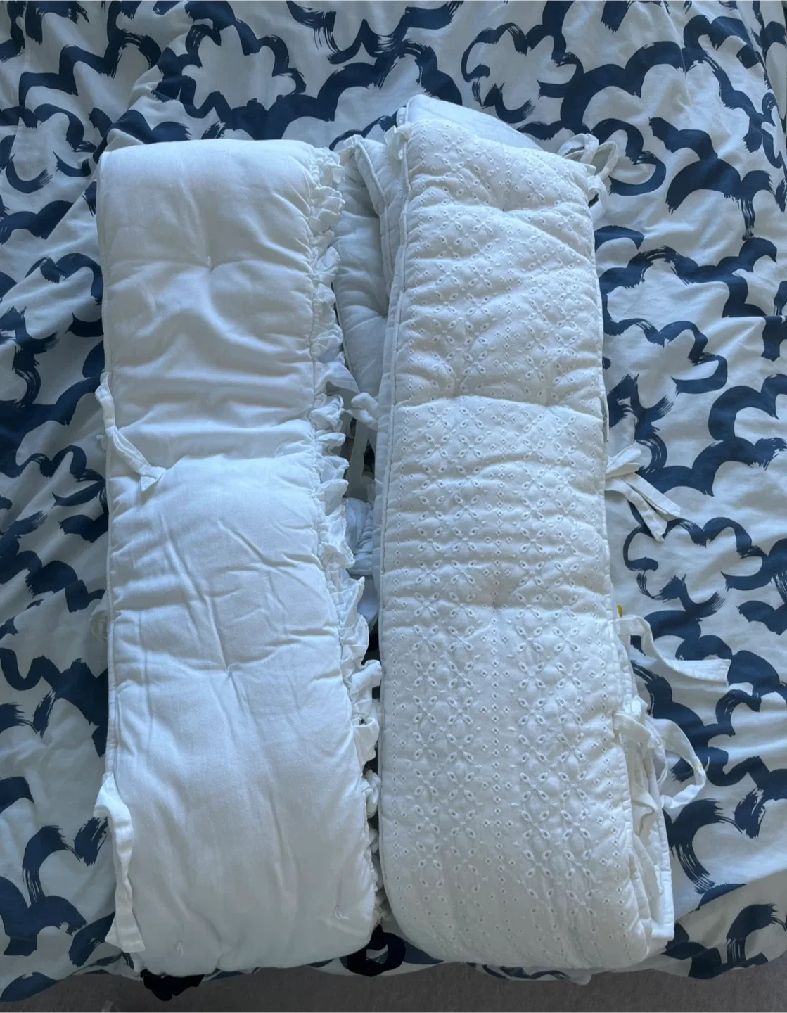 White Baby Bumper Pads thumbnail