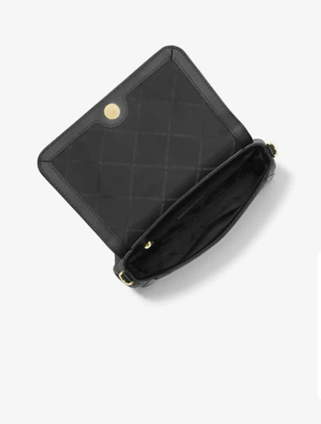 Michael Kors Black Crossbody Bag - Like New! image indicator(4)