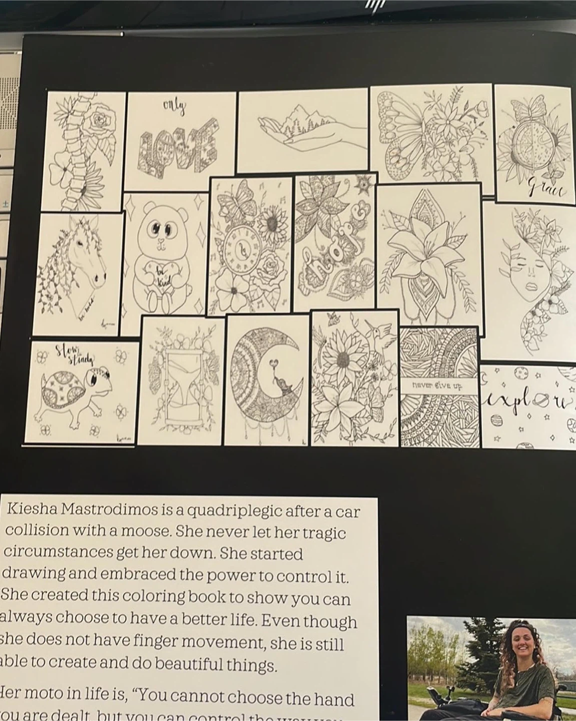 Fall Down Seven Times, Stand Up Eight Coloring Book Volume 1 - photo 2