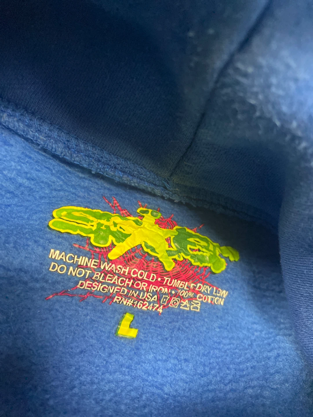 Sp5der Hoodie V2 (New and 1:1) Check Descriptions - photo 2