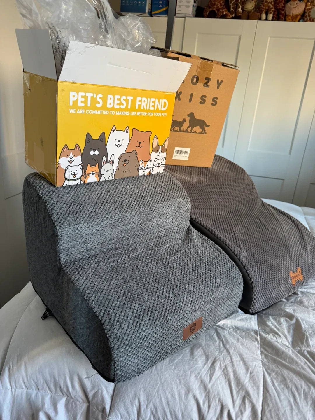 One 12” inch Brand New Dog Steps with Box Still Available $25 thumbnail