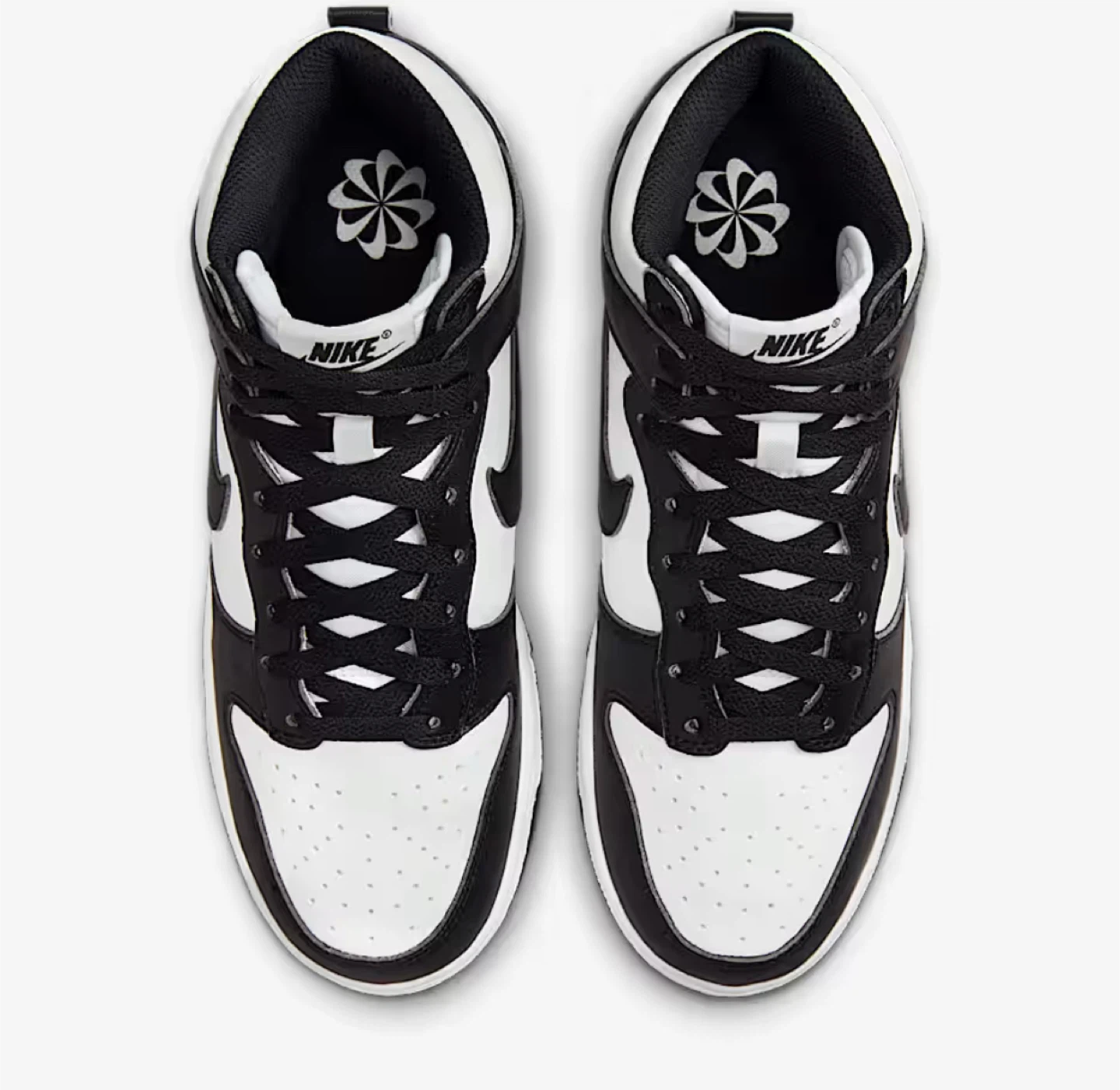Nike Dunk High Panda - Black/White - photo 3