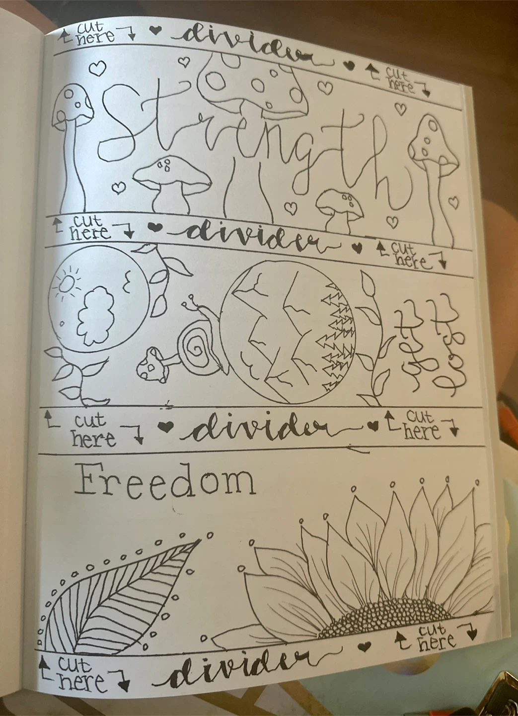 Fall Down Seven Times Coloring Book Vol. 2 - photo 3