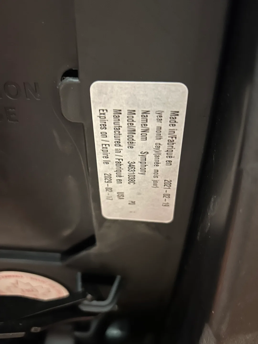 Evenflo Car Seat - Easy Click Installation image indicator(6)