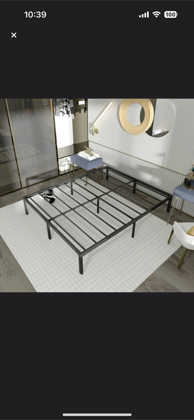 Full Size Metal Bed Frame - photo 2