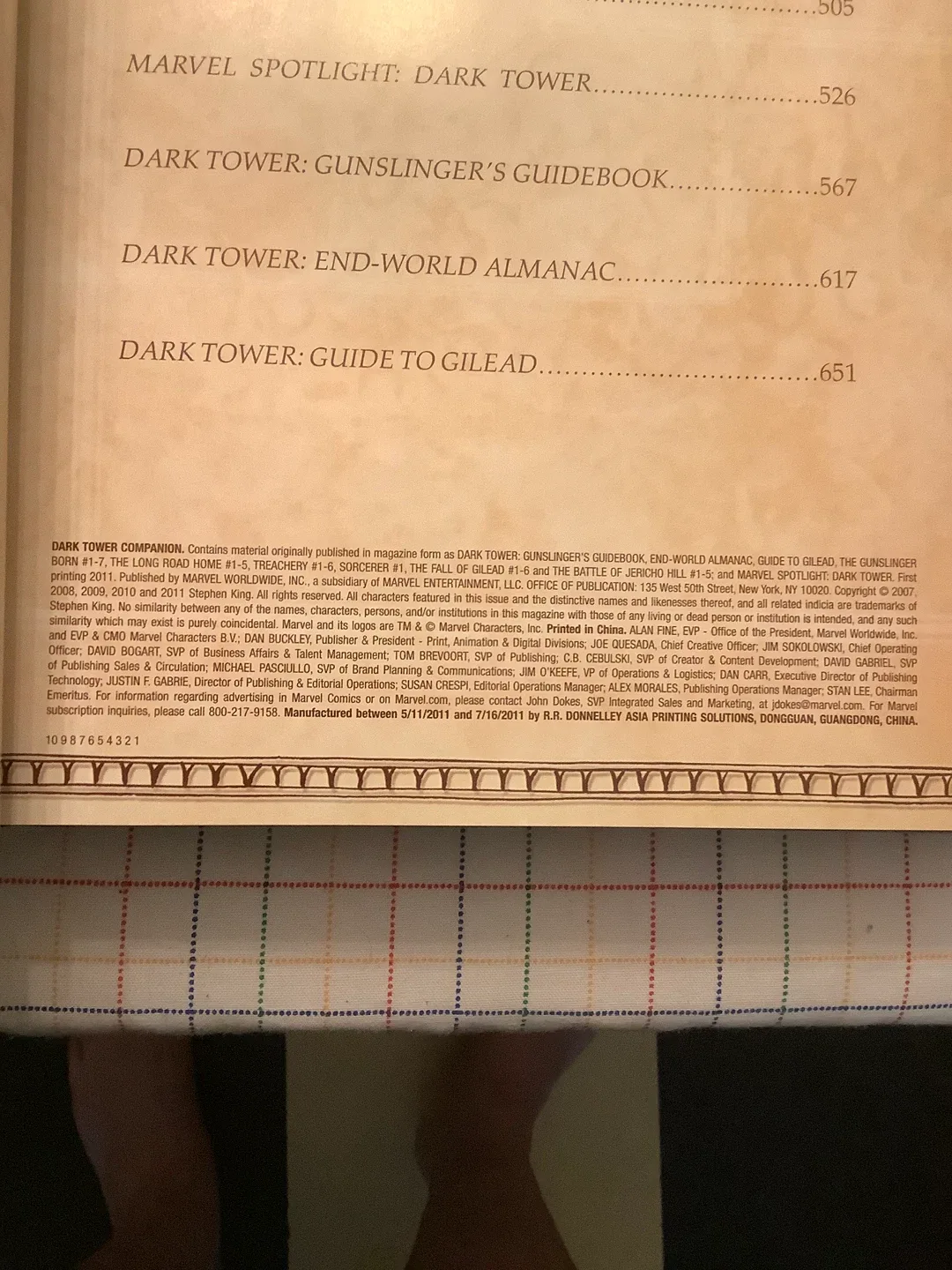 The Dark Tower omnibus hardcover slipcase Marvel Comics image indicator(9)