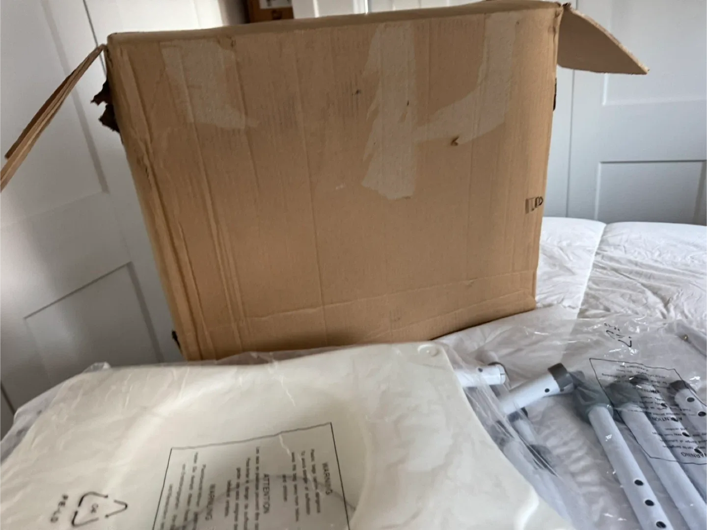 Brand New in Box Elevated Toilet Riser w Handles was $197 image indicator(8)