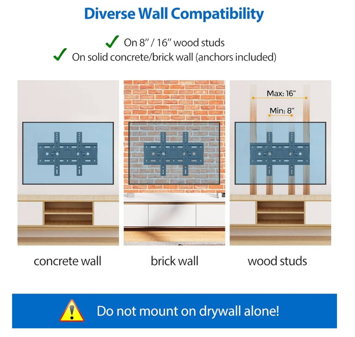 TV Wall Mount for 32"-68" TVs - photo 5