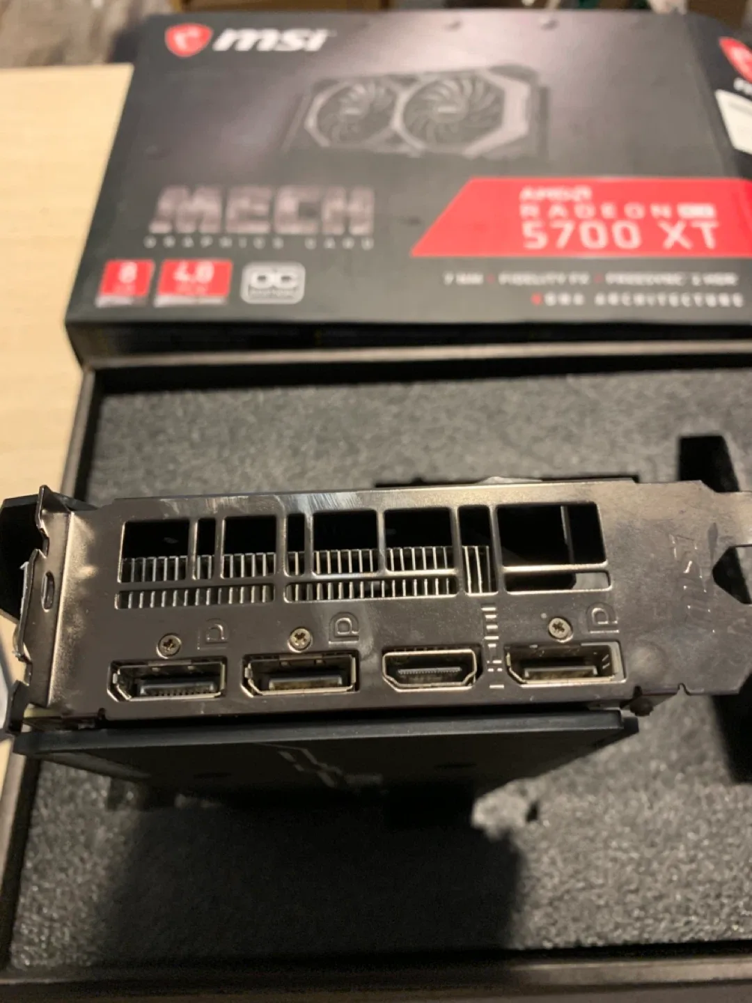 MSI AMD Radeon RX 5700 XT Mech OC Graphics Card image indicator(3)