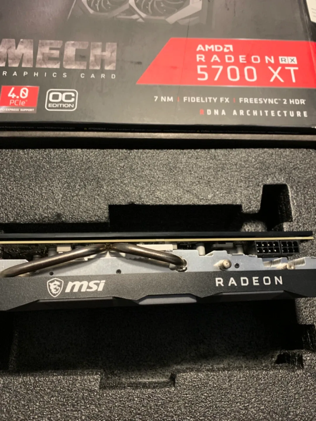 MSI AMD Radeon RX 5700 XT Mech OC Graphics Card image indicator(4)