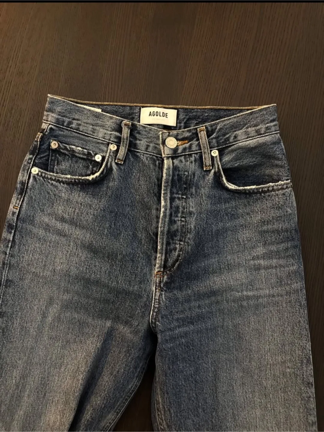 AGOLDE 90’s pinch waist Jeans - Size 24 thumbnail
