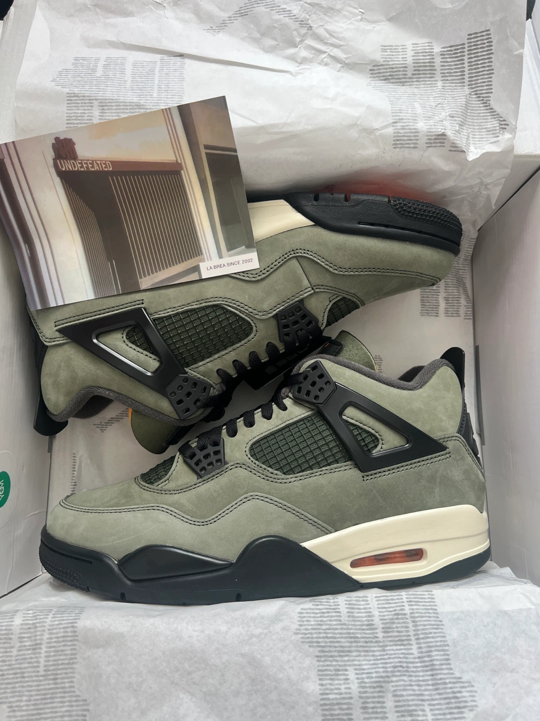 Undefeated jordan 4