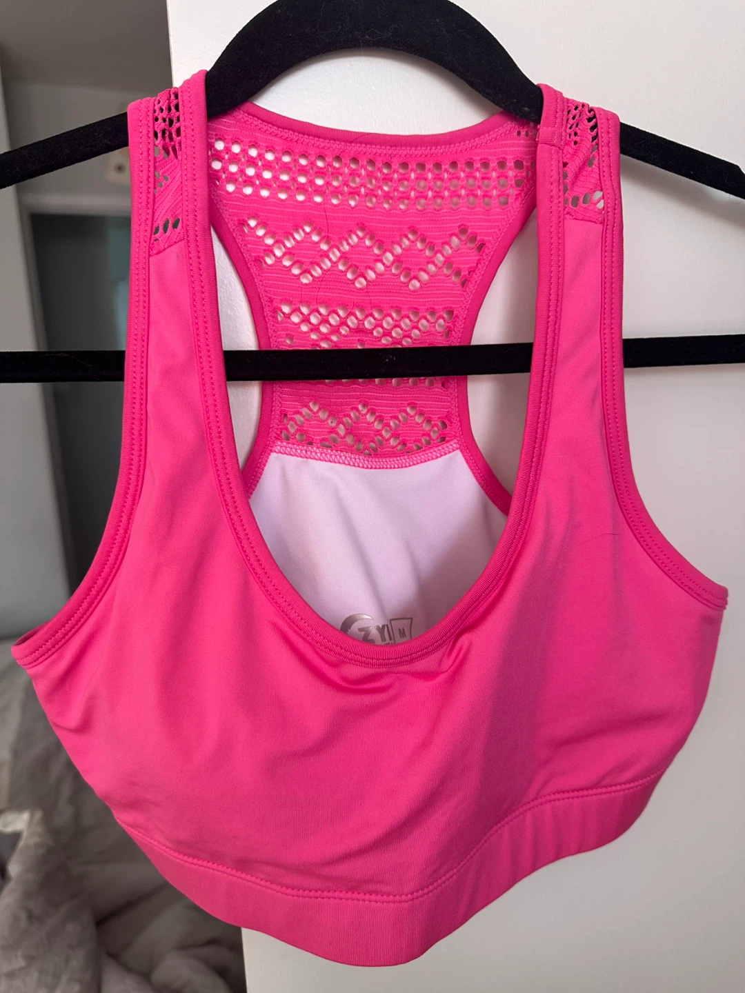 Zyia Active Pink Sports Bra - Size M