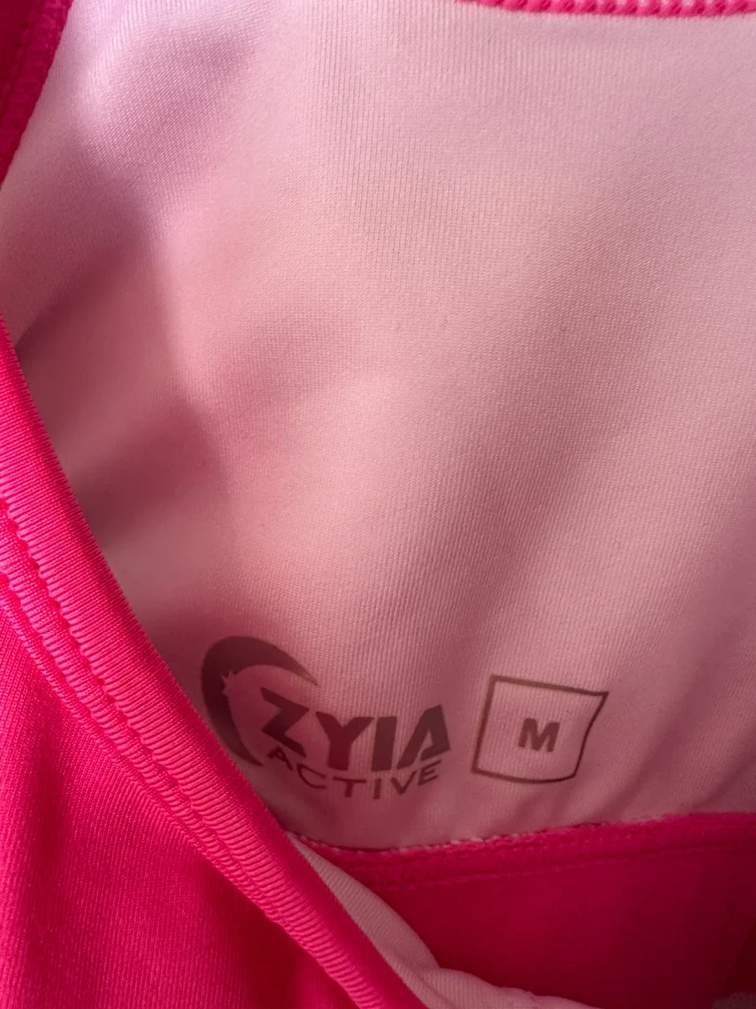 Zyia Active Pink Sports Bra - Size M image indicator(3)