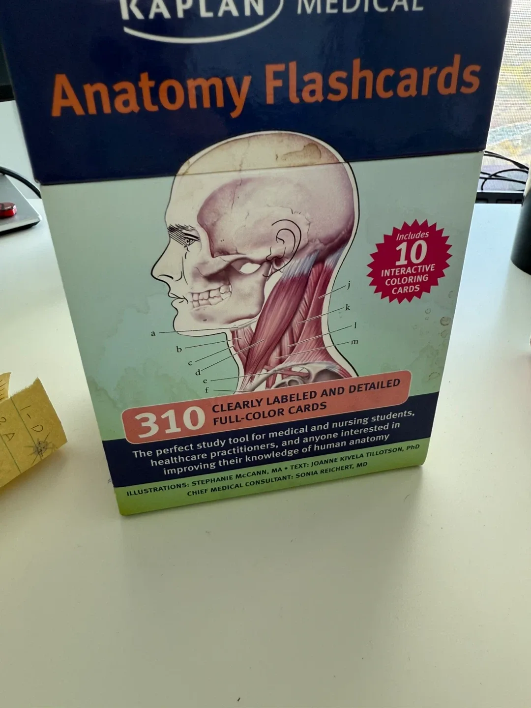 Kaplan Medical Anatomy Flashcards - 310 Cards image indicator(2)