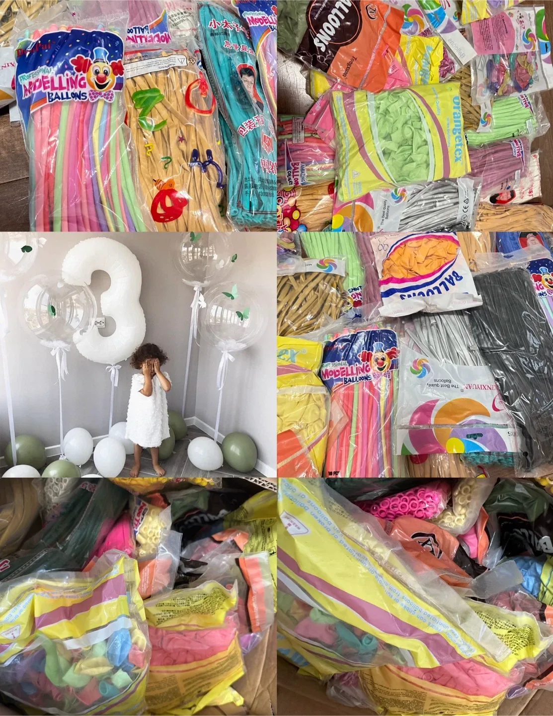 Brand New 65 Bags of Balloons image indicator(8)