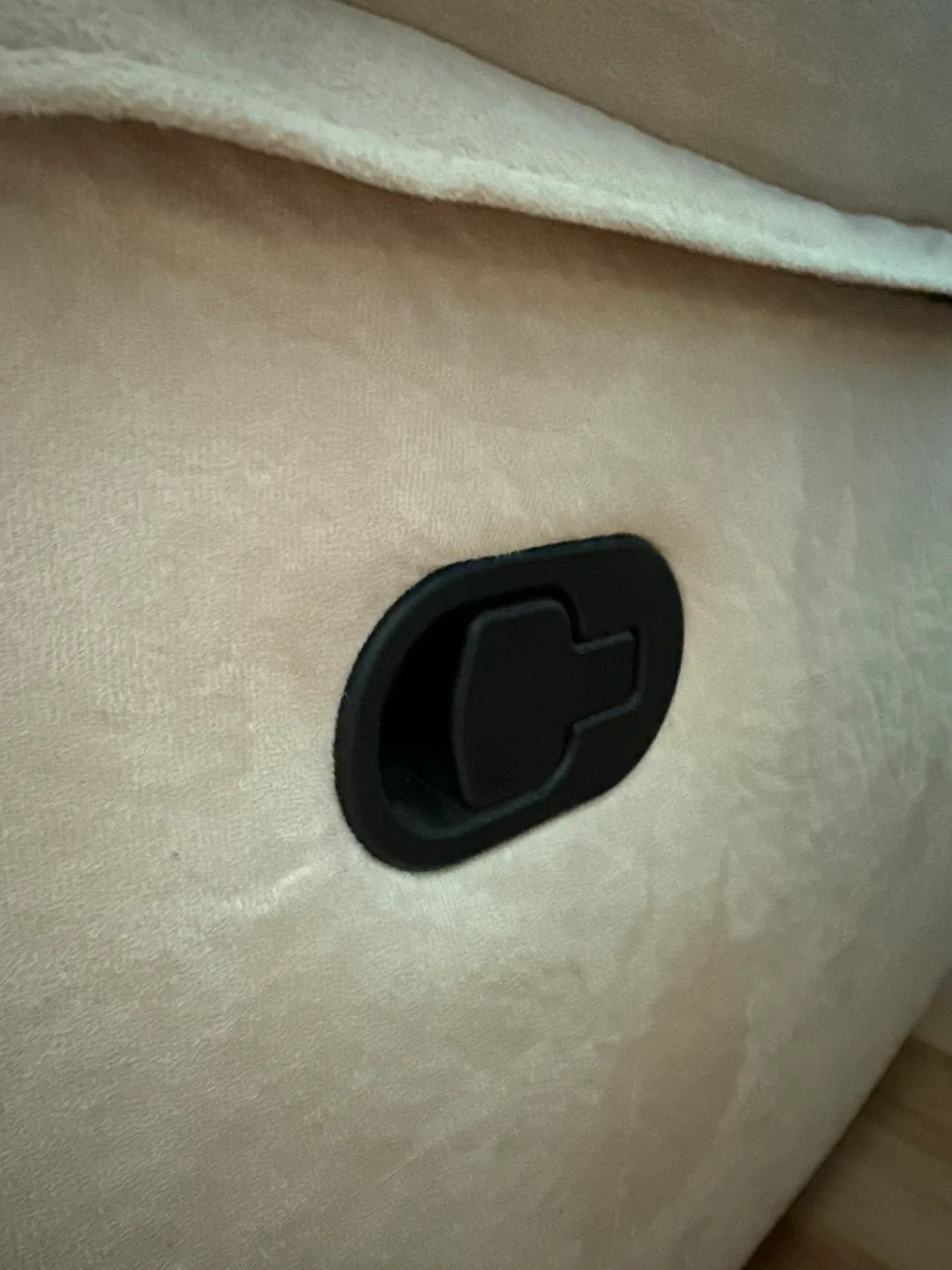 Beige Reclining Loveseat image indicator(5)
