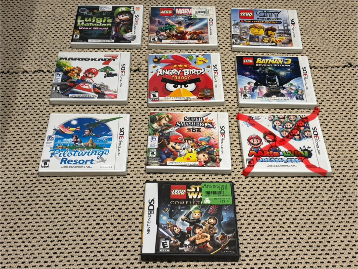 Used 3DS & DS Games