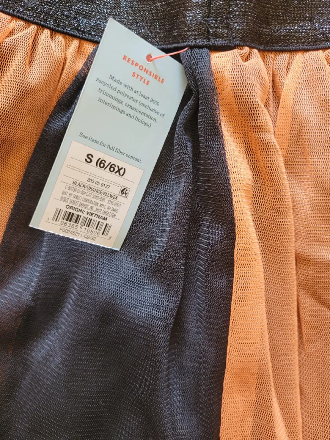 NEW Beautiful tutu skirt for girl Size S ( 6 /6x) image indicator(2)