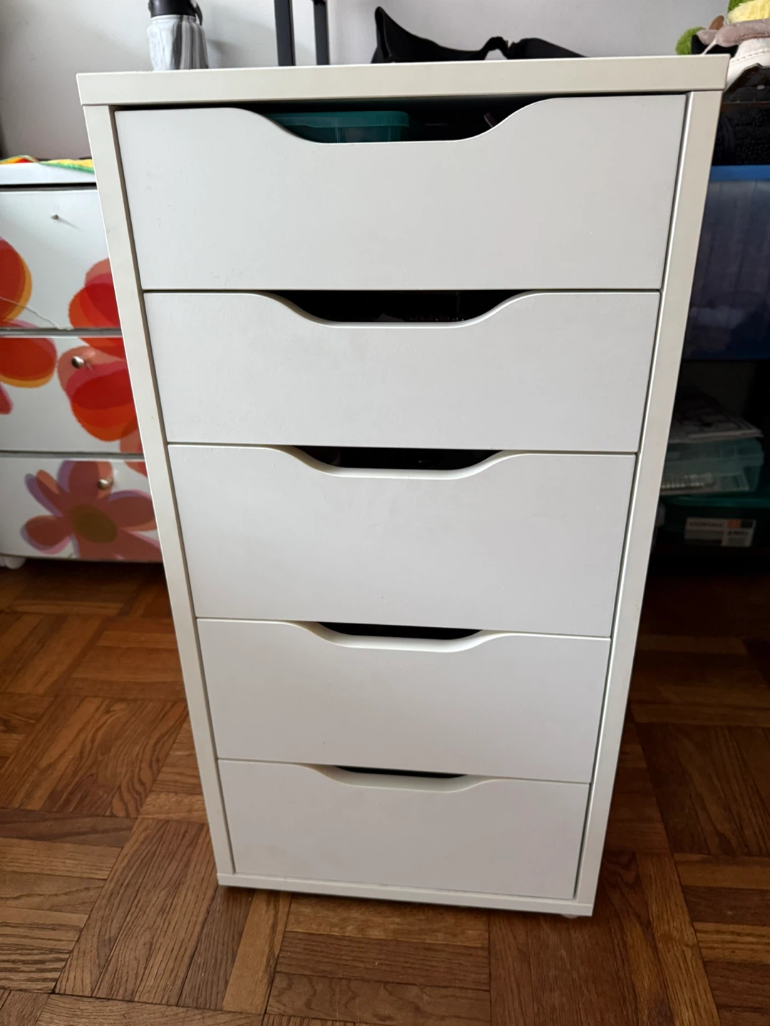 White IKEA ALEX 5 drawer unit for sale!!