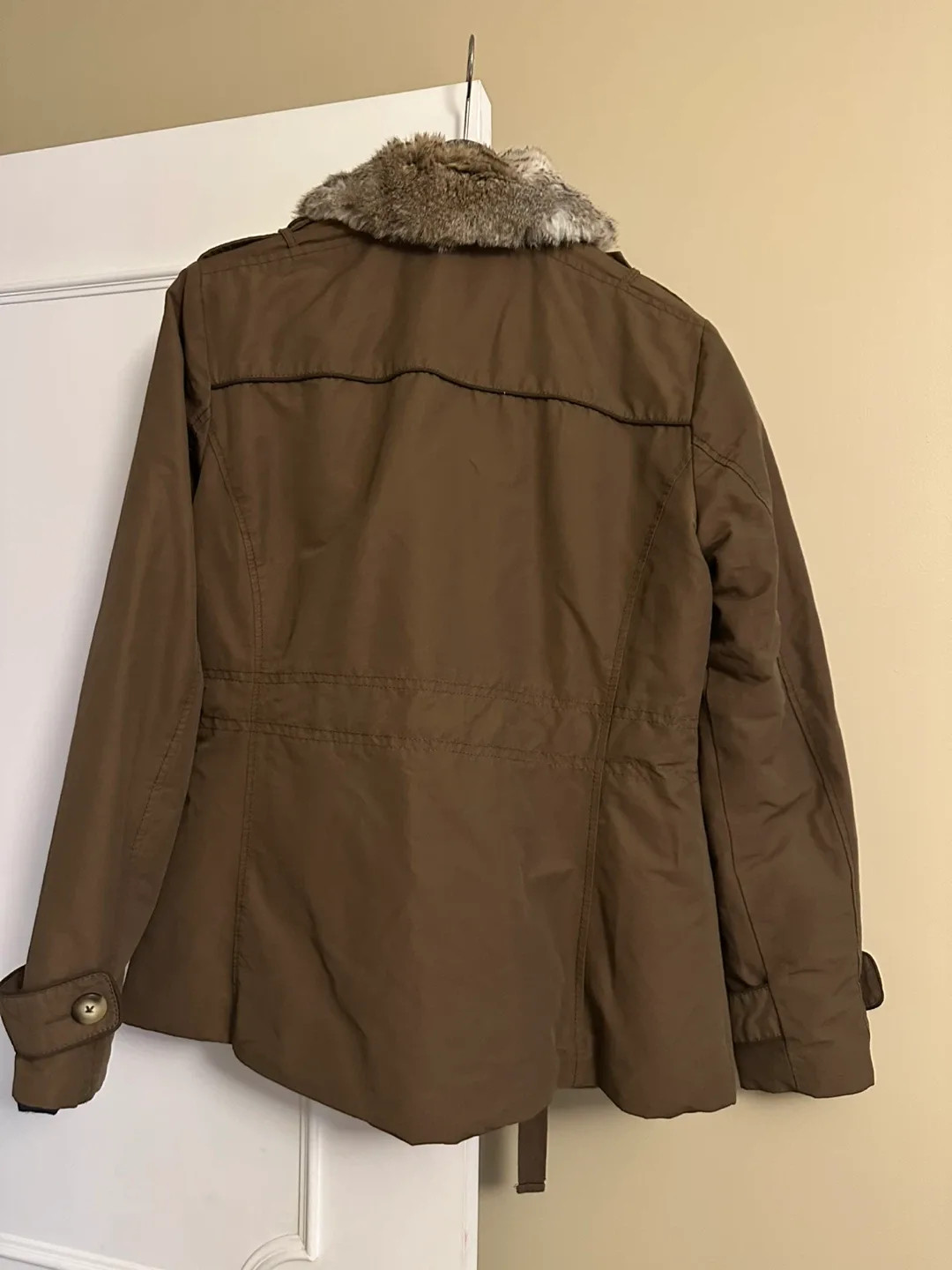 Tommy Hilfiger Fur Collar Jacket - Size M image indicator(3)