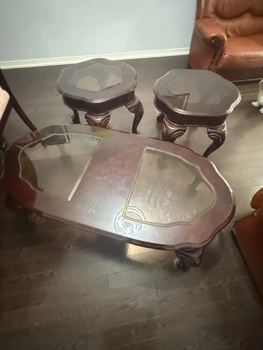 Coffee Table and End Tables Set